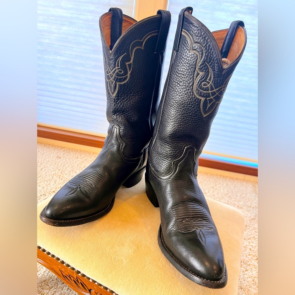 Black Tony Lama Boots